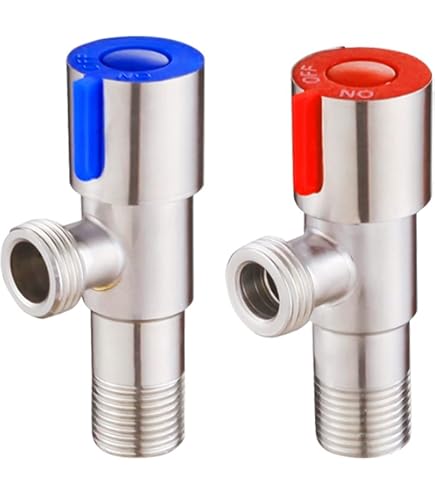 Rubinetto Lavatrice Dazzleex Doppia Uscita - Valvola Angolare G1/2 Acciaio Inox Per Bagno E Cucina - Foto 9