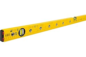 STABILA Niveau électrique Type 70 Electric, 120 cm, profilé léger en aluminium, 1 fiole horizontale, 1 fiole verticale, trous de marquage, aides au marquage, échelle métrique, Made in Germany