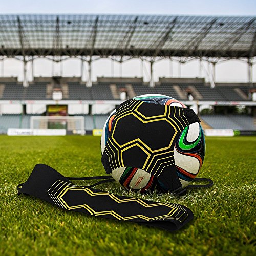 Mture Solo Fußball Trainer Soccer Trainer Football Kick Trainer Solo Soccer Practice Training Aid Control Skills Adjustable Waist Belt - 7