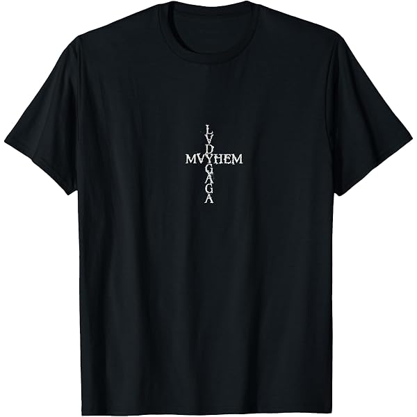 Official Lady Gaga Mayhem Photo T-Shirt : Amazon.co.uk: Fashion