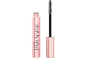L'OREAL PARIS L'Oréal Paris Mascara Volumizzante e Allungante Lash Paradise, Formula Arricchita con Oli e Nutrienti, Intense Black, 6.4 ml