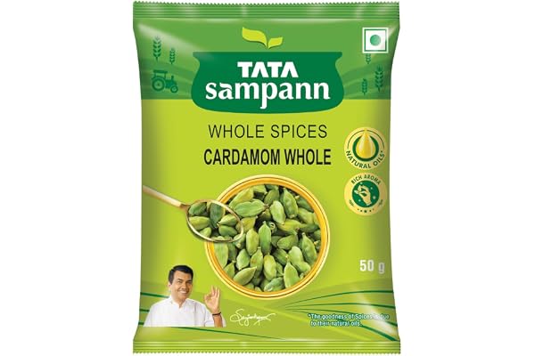 Tata Sampann Cardamom Whole, 50g