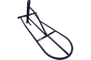 Secure Fix Direct Wall Mounted Saddle Rack Stand Purple (Horse Riding Tack Room Stable)