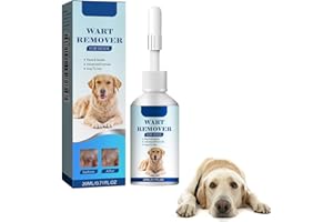 RAKIUTY Dissolvant Naturel pour Chien, Éliminateur de Verrues pour Chiens, Traitement Efficace des Verrues pour Chiens, Naturel et Doux, 20 ml