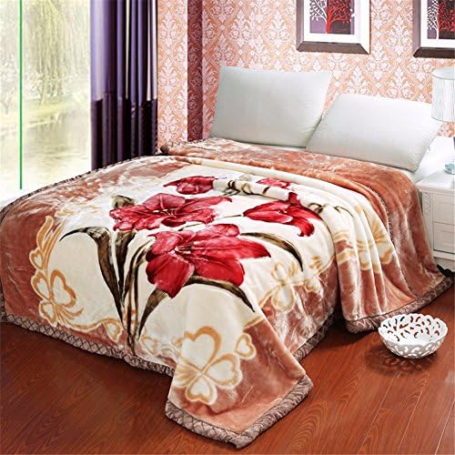 Raschel Blanket Weighted Fleece Napping Throw Snuggle Reduce Anxiety Help Autism Bed Couch Cozy Warm Smooth Heavy Thanksgiving Wedding Christmas Birthday Gift,for Kids Twin,150×200cm 2.4kg