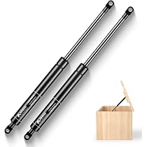 ARANA Lot De 2 Vérins à Gaz 400 Mm 500 N (≈51 Kg) – Amortisseurs Hydrauliques Robustes Pour Portes, Coffres, DIY