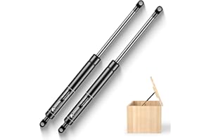 ‎ARANA ARANA 400MM 250N Gasdruckfedern, 25KG Gasfeder Ersatz Gasdruckdämpfer Hydraulisch Halterung Für Schranktür, Spielzeugkiste, Bank LId Wohnmobiltür und kreative DIY Anwendungen, 2 Stück