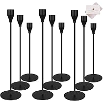 Portacandele In Metallo Da 6 Pezzi, Nero Opaco Vintage, Adatti Per Candele Rotonde Da 2 Cm Di Diametro Portacandele Moderni Perfetti Per Soggiorno Feste Natale Matrimoni Ecc 92305860