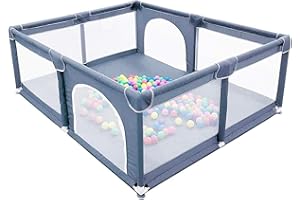 Gaorui Intellectual Kids Baby Ball Pit - Creative Indoor Outdoor Ball Pits Tent for Toddlers Children Playpen Fun Activities Ball Tent Christmas Toys (Not includes Balls and Cushion)