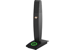 N NEAT MICROPHONES NEAT Skyline - Directional Cardioid USB Desktop Condenser Conferencing Microphone for Conference, Podcast, and Streaming - Black