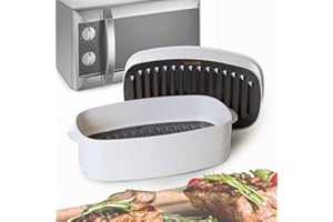 ASTUCEO Plat spécial grillade pour micro-ondes