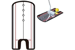 ZHYUAN Specchio Di Allineamento Da Golf,Specchio Per L'allineamento Del Putt Da Golf, Con Linea Del Putter Da Golf,Golf Specchio Di Allineamento,Golf Putting Specchio,Specchio Per Allineamento Golf