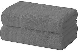 Degrees Home – Set mit 2 Bidet-Handtüchern, Badetüchern, kleinen Handtüchern, 100 % Baumwolle, 480 g/m², Maße 30 x 50 cm - PLANKE