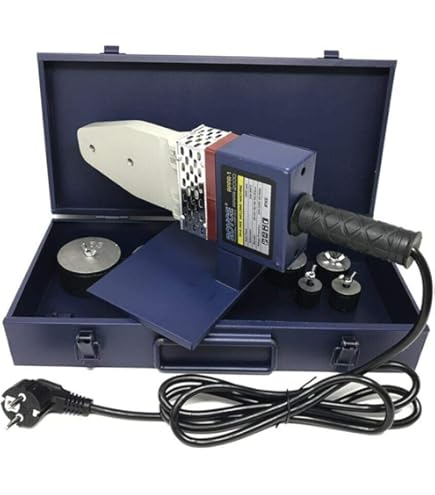 Polifusore Per Tubi 2900W - Professionale Con 6 Matrici Incluse