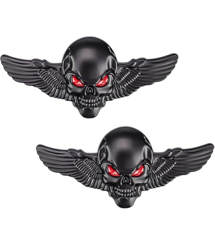 Pegatinas Para Moto Pegatinas 3D Para Casco Moto Calaveras (Pack