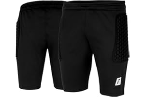 Reusch Contest II Advance Junior Short de Gardien de But de Football rembourré pour Enfants Garçon