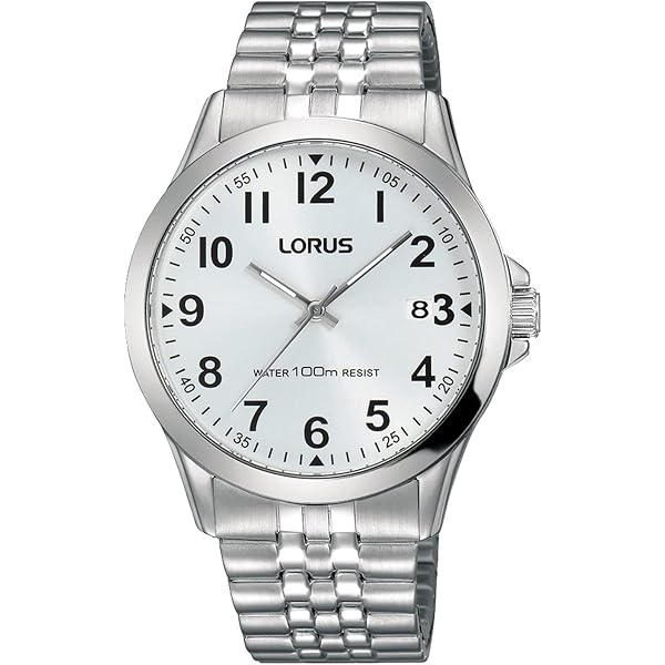 Lorus watches orologio Uomo Analogico Al quarzo con cinturino in Acciaio INOX RT327AX9