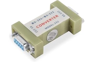 PNGKNYOCN RS232 Isolator Optic Electric Adapter,DB9 RS-232 Male to DB9 RS-232 Female Serial Isolated Interface Adapter for Protect You PC and RS-232 Device