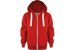 PINTUTU Jacke Kinder Jungen Zip Up Hoodie Sweatjacke Kapuzenjacke Kapuzenpullover Langarm Pullover Hoody Sweatshirt Mit Reißverschluss Kinder Kapuzenjacke Hoodie Kapuzen Sweaterjacke Pullover Mädchen Casual