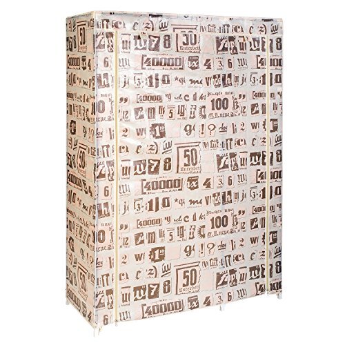 ArtMoon Manitoba Kleiderschrank Garderobenschrank Faltschrank 105X45X160 cm - 3
