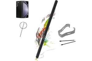 PEIXIONG Galaxy S Pen Fold Edition para Samsung Galaxy Z Fold 5/Fold 6 Stylus Pen + 2 Puntas/Puntas (Negro)