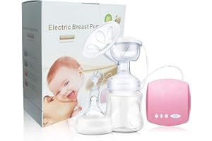 EEM FASHION Tiralatte elettrico, ricaricabile USB portatile, tiralatte, tiralatte portatile, a basso rumore, non tossico, con massaggio Momcozy e funzione di memoria - 9 livelli