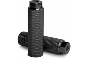 ETOFIXEE Universal Bike Pegs, Peg Vélo Antidérapant pour VTT, Bike Foot Pegs en Alliage D'aluminium Kids Adult, Pédale/peg BMX en Alliage D'aluminium, Antidérapant（2 Pièces）
