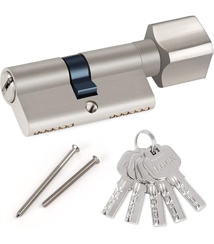 Abus EC550 Knob Cylinder Length Z45/K45 Mm With 10 Key