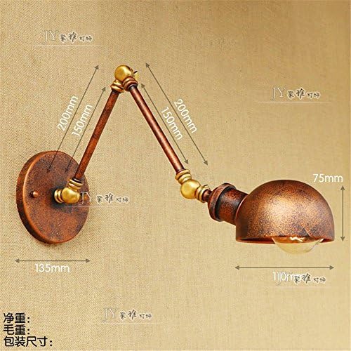 ShengYe Modern Vintage Sconce Wall Light Wall Lamp Retro retractable folding double sconces home bedroom hotel bookstore aisle hotel clubhouse decorative wall lamp