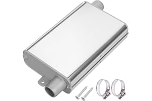 ‎HIFROM AbgasschalldäMpfer für Parkheizung Schalldämpfer Set, Auspuff Schalldämpfer Kit für Diesel Heizung, Dieselheizung Abgasrohr Schalldämpfer Standheizung für Auto Auspuffanlagen, 24 mm