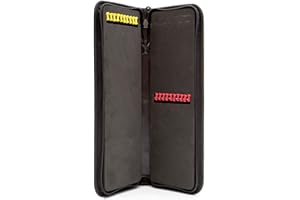 QDOS Leeda Stiff Rig Wallet 20 Pins Supplied Hair Rig Storage Case