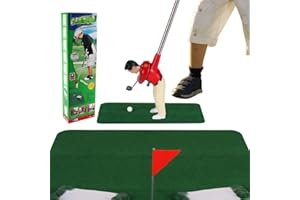 XINXINYU Mini Golf Game Set - Fun Indoor Mini Golfing Game Kit Mini Golf Toys Kids Games For Kids/Adult Play Indoor Games, Family Game Toys For Boys Girls (Red)