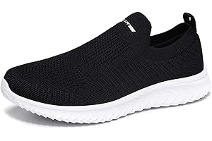 HYDLONGR Scarpe Basse da Donna in Tessuto Lavorato a Maglia Leggero da Uomo Calze Facili da Indossare Scarpe da Corsa Colori Multipli per Interni ed Esterni
