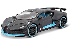 Maisto Bugatti Divo en Color Gris Oscuro en Escala 1/24 31526BK, 31526-00000002
