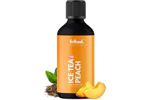 frihed.® bastuinfusion iste persika – högkoncentrerad bastuolja fruktig – infusionsmedel för alla bastu arter – långvarig bastudoft – 100 ml glasflaska – Tillverkad i Lüneburg