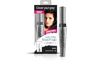 COVER YOUR GRAY Schutzhülle Your Gray Waterproof Root Color Touch up - Black by Irene Gari