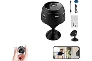 Holibao Camtrix Mini 1080p HD Wireless Magnetic Security Camera, Spyfocus Magnetic Mini Security Camera Outdoor, Spy Focus Security Cameras, WiFi Security Camera,Cameras for Home Security (1pc)