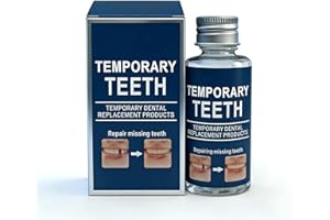 ROSSI ENGRAVING Tooth Repair Kit - Tooth Filling Repair Kit - Non-Toxic & Quick Setting, 30ml Tooth Repair Beads for Temporary Fixing Filling Missing Broken Tooth Moldable Fake Teeth