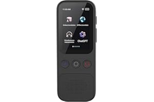 Yiokii Language Translator Device Enence Instant Translator 2024, Traductor Inteligente 38 Languages Supported, Voice Translator Offline for Voice/text/offline/photo Travel Translation