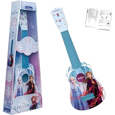 Guitare Jouet HAWILLOSCH - Lapin Rose éducatif, Instrument à Cordes Pour Enfants