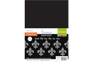 VAESSEN CREATIVE Florence papier A4 gładki 300 g 10 szt. czarny