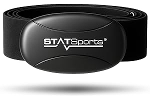 STATSports Heart Rate Monitor Chest Strap - Compatible ONLY with APEX GPS Tracker & Academy App - Wearable Magnetic HRM - Bluetooth Pulse & Sports HR Monitor for Football Fitness Training
