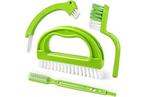 SPICOM 4 in 1 Tile Joint Cleaner Brush Joint Scrubber for Deep Cleaning Grout Brushes Ideal for Bathroom & Kitchen & Tile Cleaning