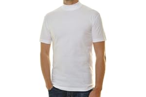 RAGMAN Herren Stehkragenshirt Kurzarm