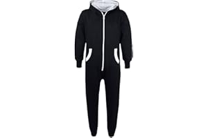 A2Z4KIDS A2Z 4 Kids Unisex Onesie Super Soft Fleece Hooded Zip Up Jumpsuit Kids Comfy Sleepsuit Pyjamas Loungewear Costume Gifts for Children Girls and Boys Age 2-13 Years