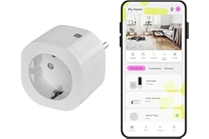 OMAJIN by Netatmo, Enchufe Conectado, Monitor de Energía, Control Remoto, Medidor de Energía, Retardo de Desconexión, Ahorro de Energía, Sin Centralita, WIFI 2.4GHz, 16 A/3680 W, OSP-SK