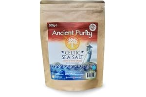ANCIENT PURITY Celtic Sea Salt Heart Health, prawdziwa szara sól (nie wypłukuje magnezu)