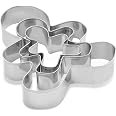 Ausstechformen-Set Aus Edelstahl – 6 Größen Von 4,1 Bis 10,7 Cm, Plaketten-Design, Lebensmittelecht
