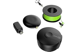 Zezzo Extracteur MagnéTique Wiremag,Outil D'Extraction De Fil,SystèMe De Traction De Fil De Bande De Poisson,Outils De PêChe De Fil De CâBle MéTallique Kit De Bande De Poisson éLectrique Coaxial