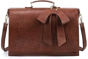 Ecosusi Porte-documents/Sacoche pour ordinateur portable 14’’ Vintage